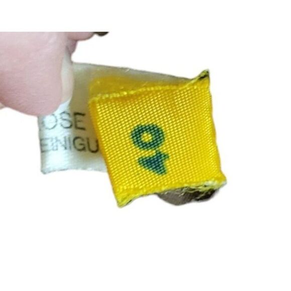 Vintage 80s Leather High Waisted Belted Pants Womens Size 40 EU Size M US Brown - Picture 6 of 6